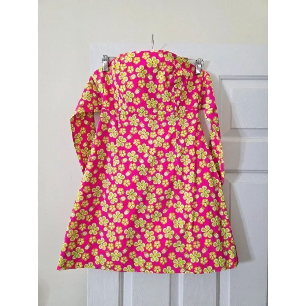 VTG Lilly pulitzer Sleeveless Floral Mini Dress 4 - Picture 2 of 7